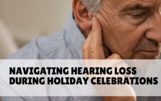 hearing loss during holidays background noise